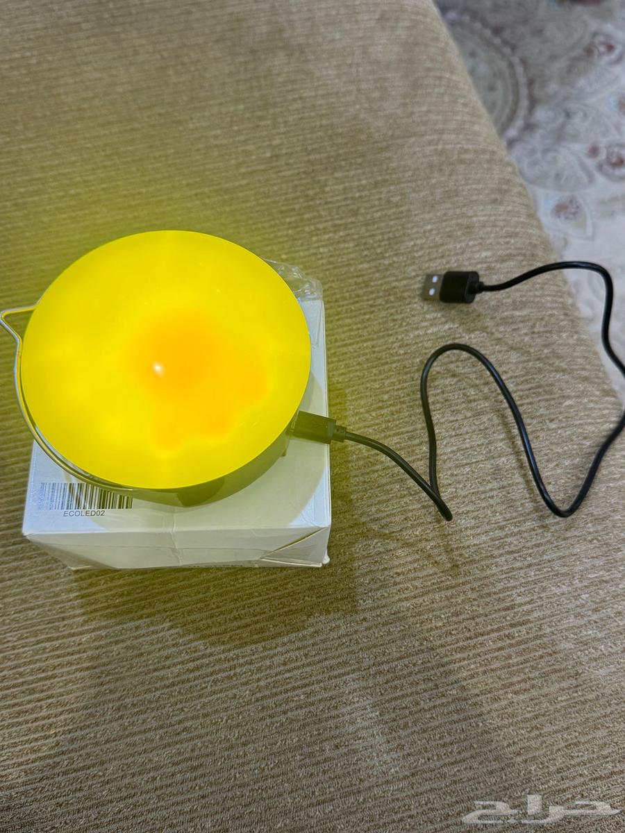 لنبه تخزين جديده بلونين شمسي وابيض مع سلك الشحن64500727496834110