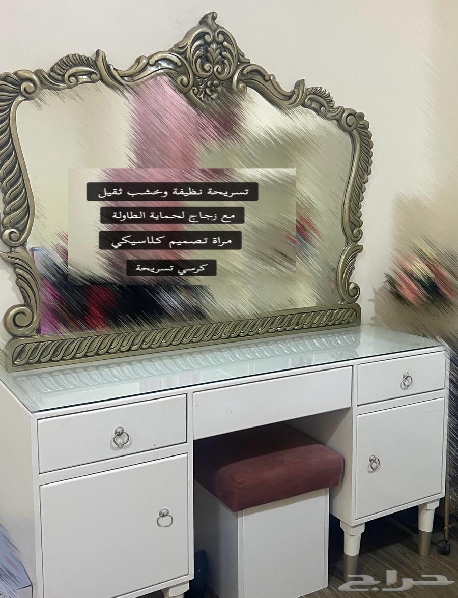 غرفة نوم مستعملة للبيع ( خشب قوي )64494995751425110