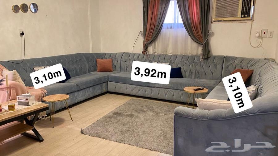 كنب مع الطاولات والستاره64501090995585110