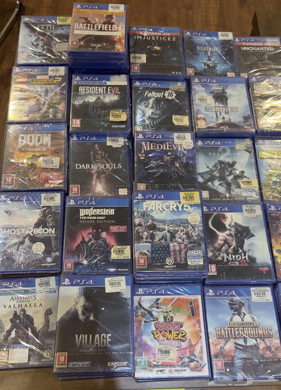 اشرطة سوني 4 و 5 للبيع64500811897602110