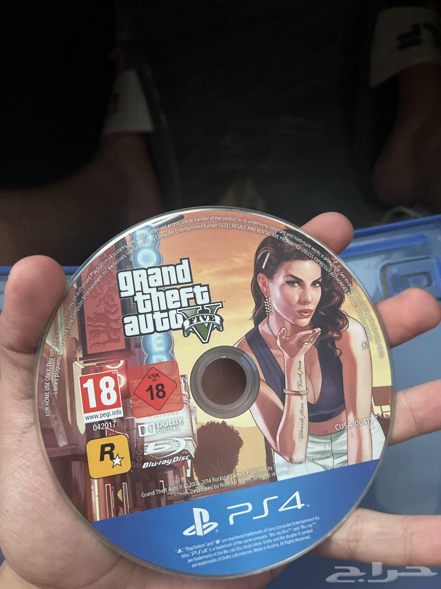 شريط قراند 5 سوني4 للبيع جديد64500298393601111