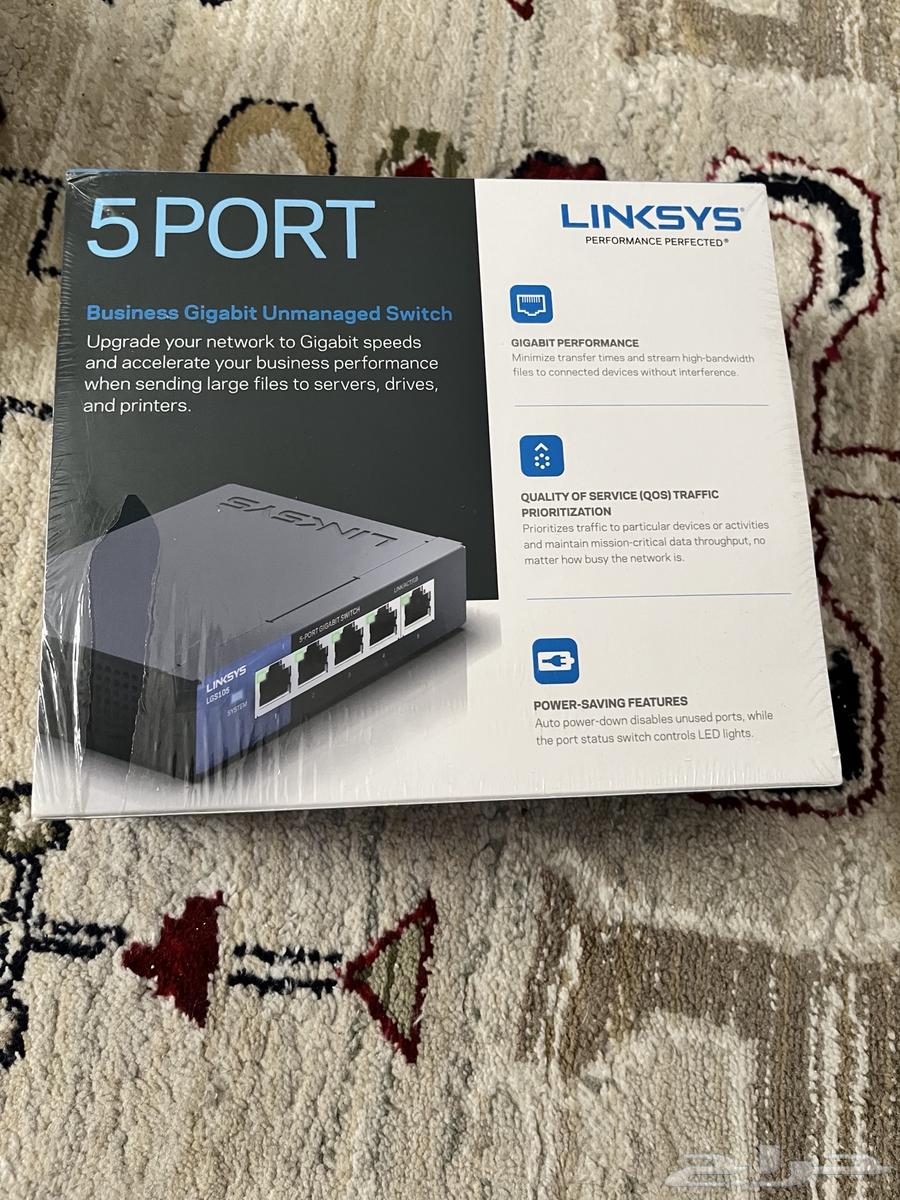 MSRM و Linksys 5 port للبيع64497979361538112