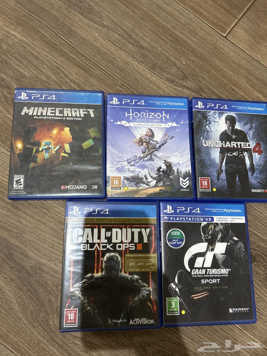 مجوموعة العاب للps4 5 و معها بعض النوادر مثل اكواد لاضافات64501816259715110