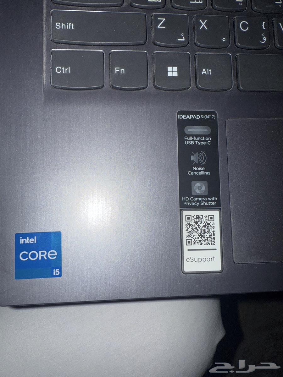 لابتوب لينوفو i5 فتح بالبصمة مع شنطة64502515061633111