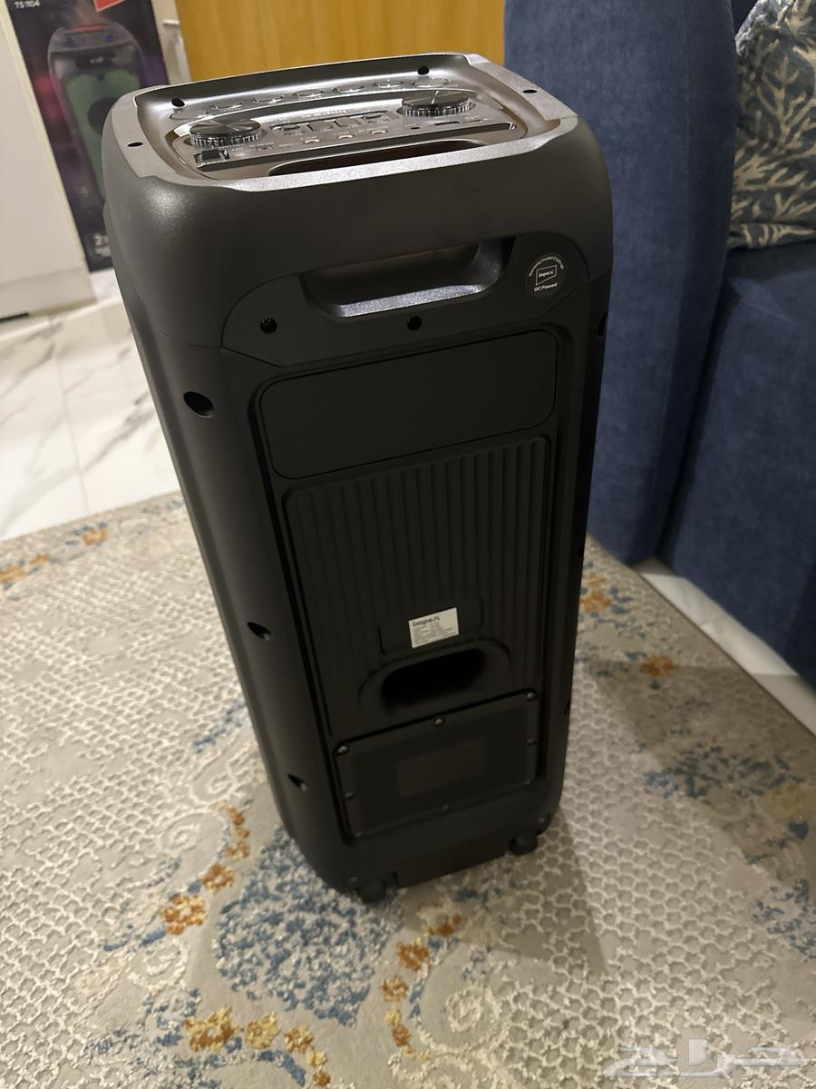 سماعة بلوتوث بقوة 4 الاف واط لم تستخدم بجميع ملحقاتها64500132164609112