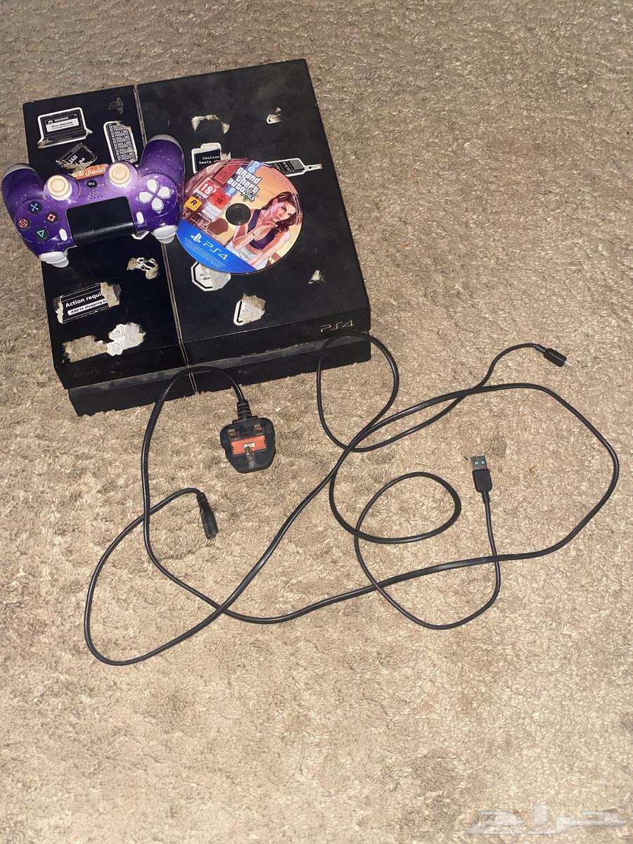 سوني 4 الحد ب 350 مع يد مي اصليه و شريط قراند والأسلاك64502029278721110