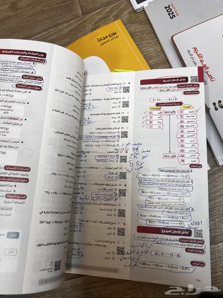 كتاب التحصيلي 2025 مع جميع ملحقاته64500672108161111