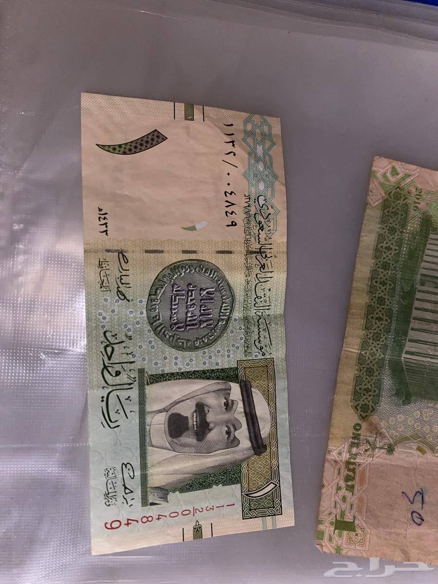 ورقه ريال الملك عبد الله نادر اصدار 1433ه توقيع فهد المبارك64499174022786110