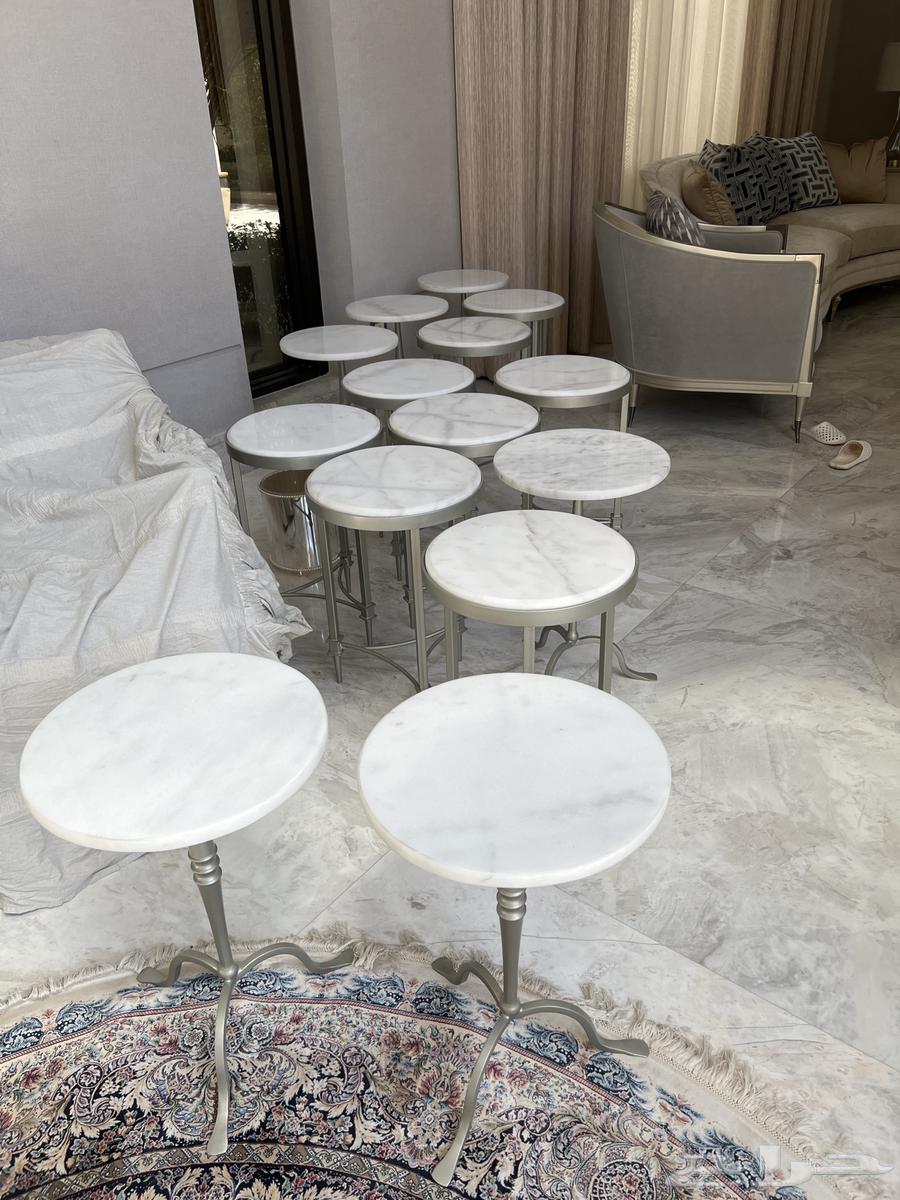 Natural Marble Serving Tables64497731125635110