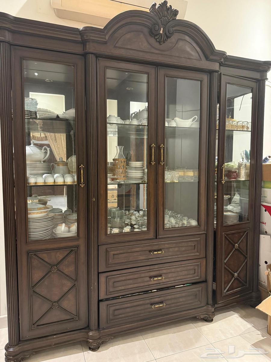 اثاث طاولة طعام ودولاب64500979565443110