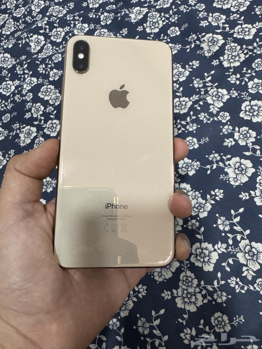 ايفون اكس اس ماكسxs maxذهبي256 قيقا بطارية7964496931195395110