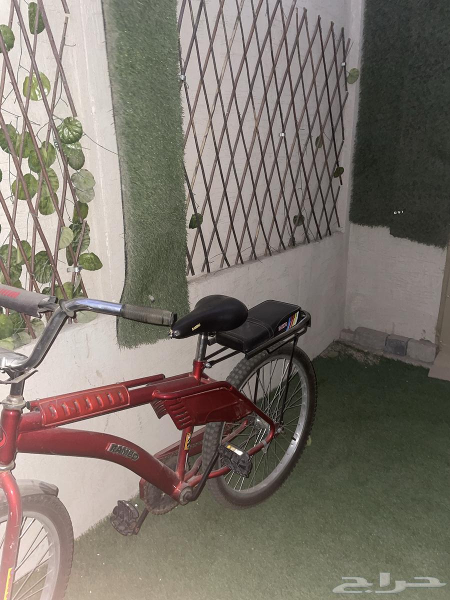 New purple Rambo bicycle size 24 with small scratches and used bicycle64499981273858111