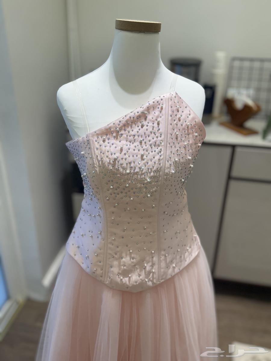 فستان وردي للبيع64501492956162110