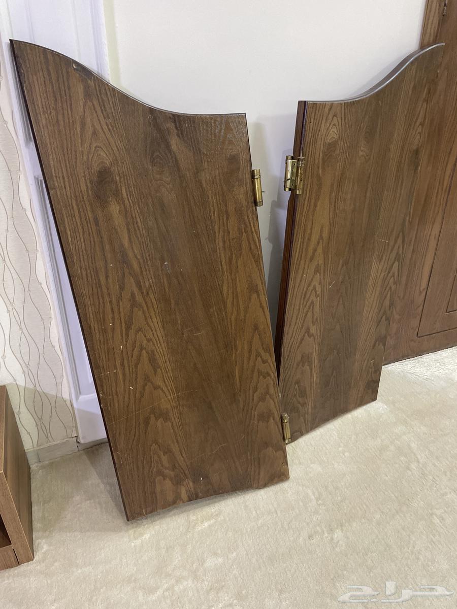 باب خشب درفتين متحرك64499436811267111