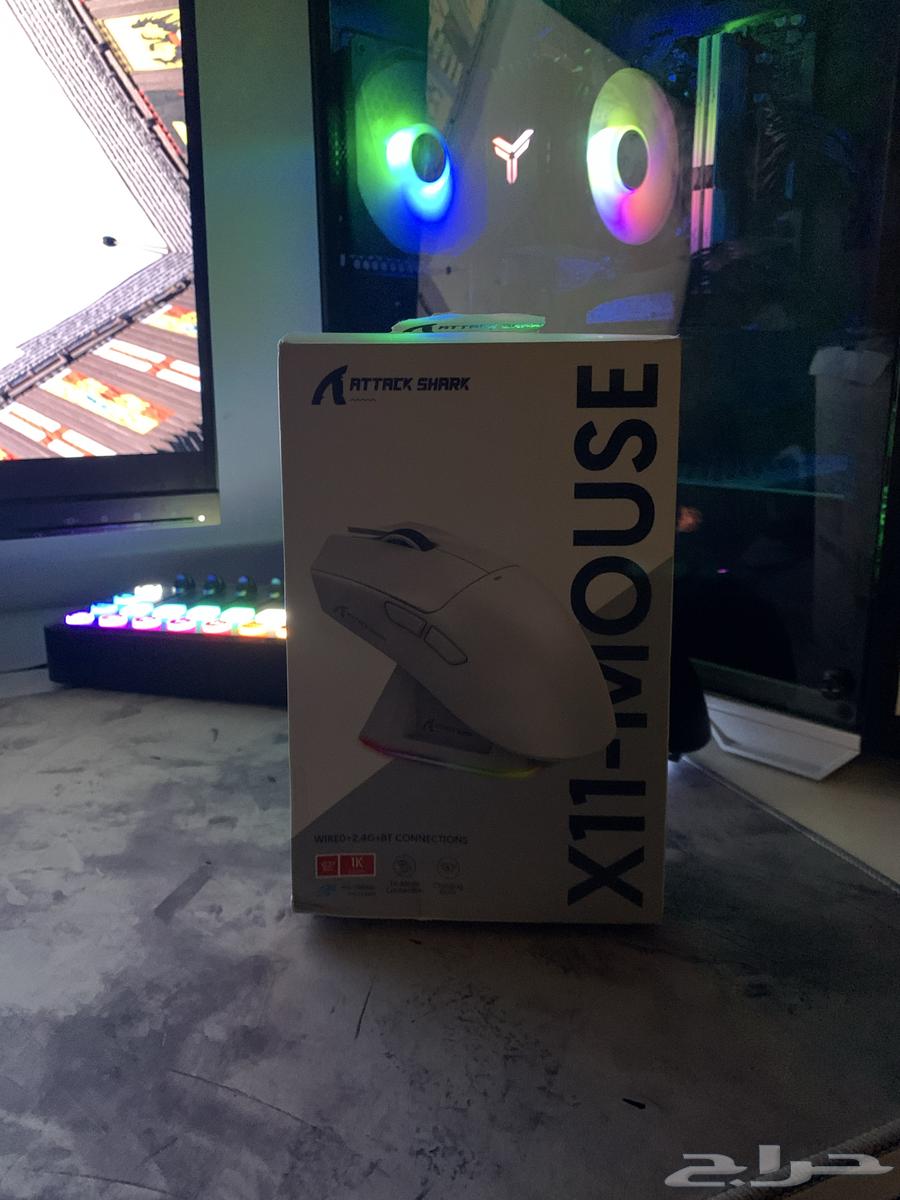 ماوس attack shark x11 الاصلي مواصفاته جبار64501132425475110