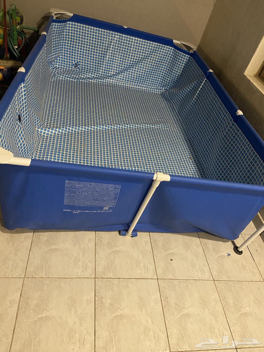 Large swimming pool for sale with all its equipment and has no defects64498882150403111