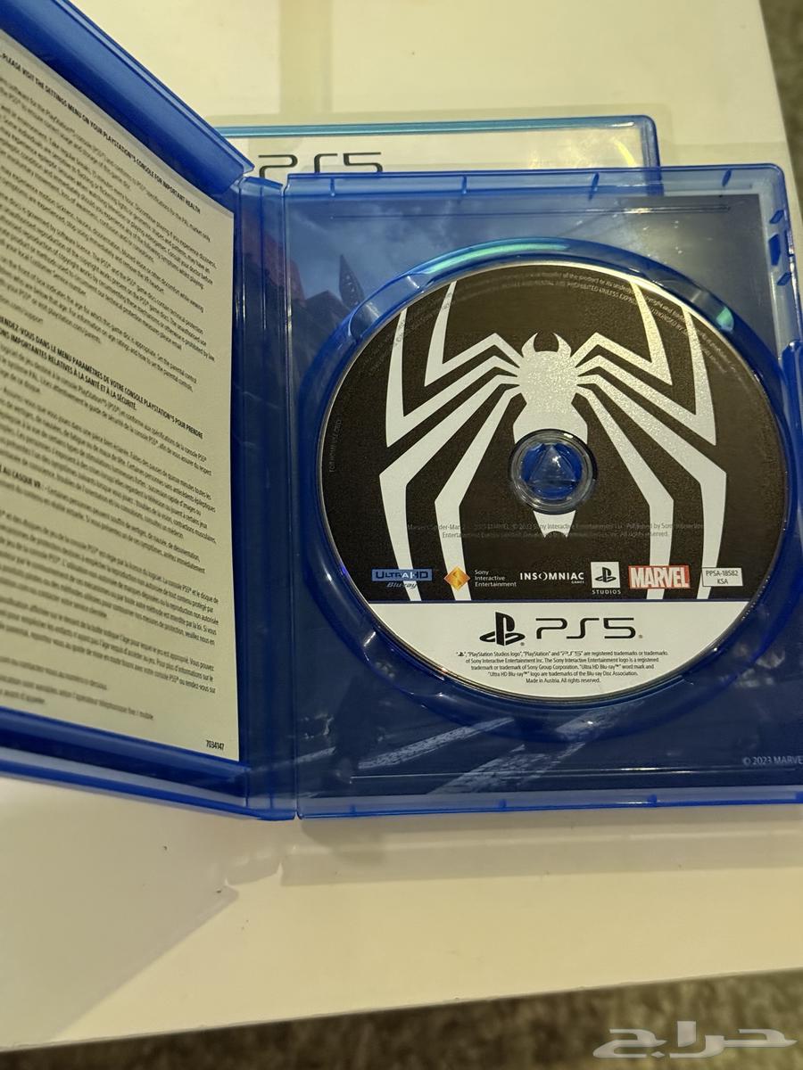للبيع شريط بلايستيشن 5 سبايدرمان 2 Spider-Man 2 game for sal64502214215427111