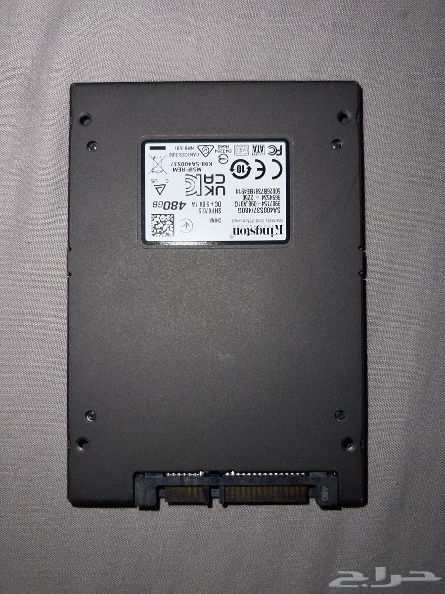 هارديسك كينجستون 480 جيجا ssd64404847571969111