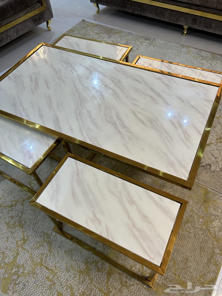 طاولات خدمه   مدخل ستيل ذهبي64499507606273111