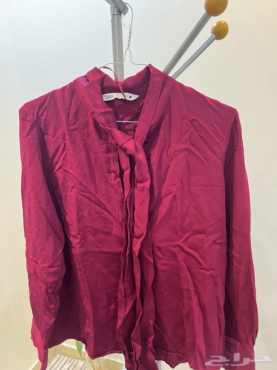 بلوزه زارا جديده مقاس سمول64496392082433110