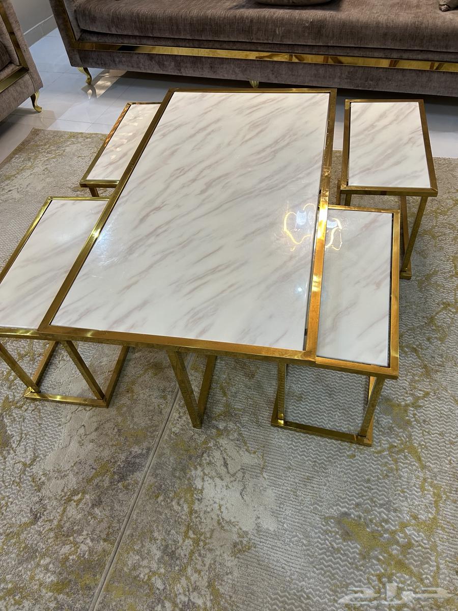 طاولات خدمه   مدخل ستيل ذهبي64499507606273110