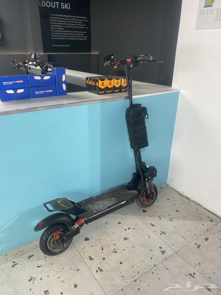 اسكوتر الوحش ماطورين بطاريتين 200 امبير كم واط لايصلح اطفال64495077371393112