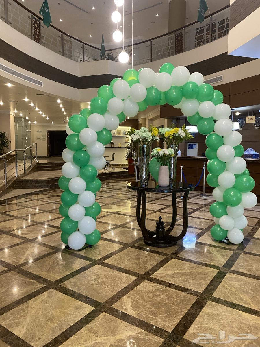 اقواس بلون لايوم الوطني64497399926915111