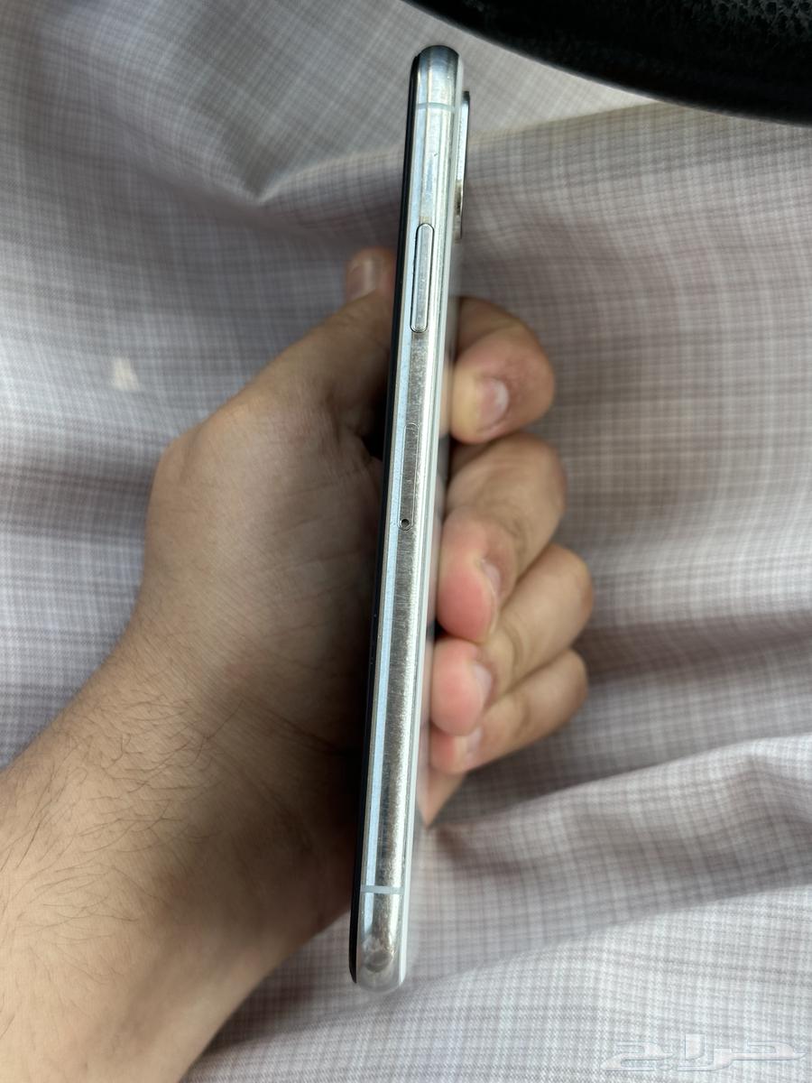 للبيع ايفون اكس العادي 256 قيقا لون فضي64501921619459113