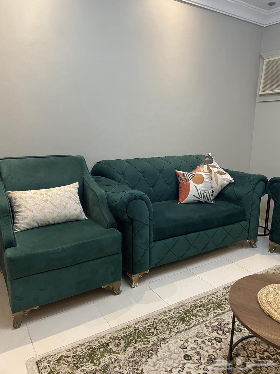 كنب مخمل 5قطع يكفي 9اشخاص500ريال64501284852994110