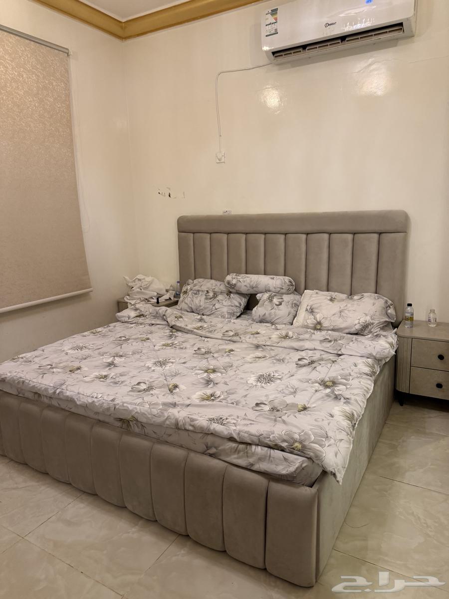 A new bedroom that was installed but doesn't fit well with the room approximately64497207249538112