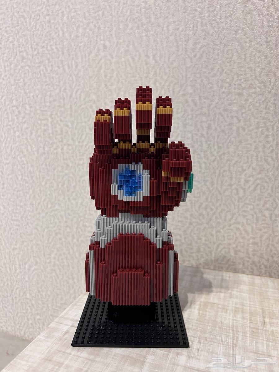 مجسم يد آيرون مان بإضاءة   حجم 20 سم64500229446915113