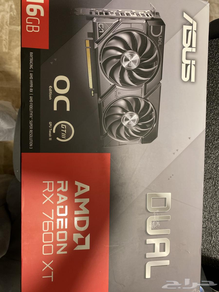 ASUS OC Edition 7600XT Graphics Card64500257126659111