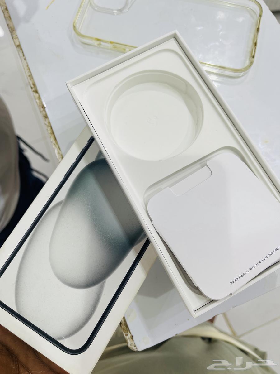 آيفون 15 بلوس 128 مستخدم 8 أشهر مع كابل64496392063874111