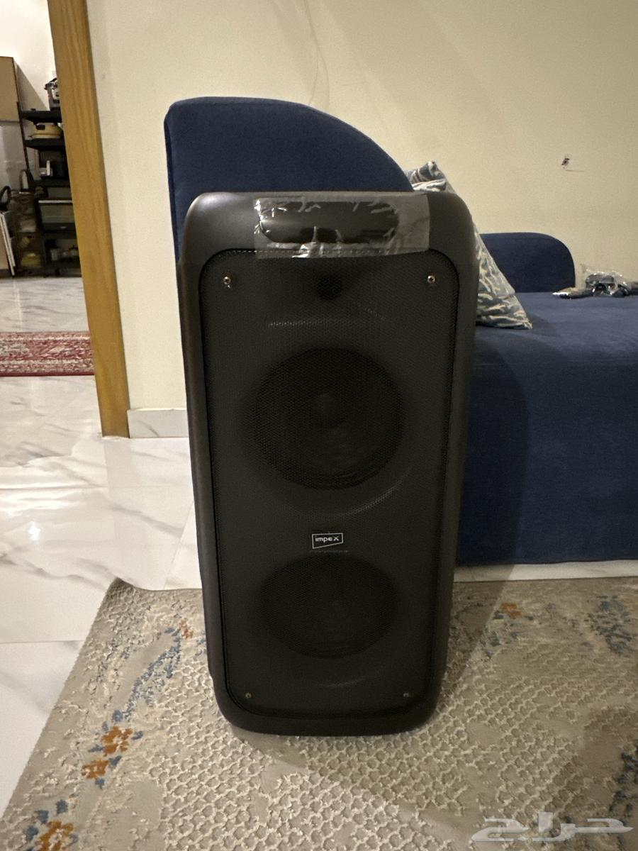 سماعة بلوتوث بقوة 4 الاف واط لم تستخدم بجميع ملحقاتها64500132164609110