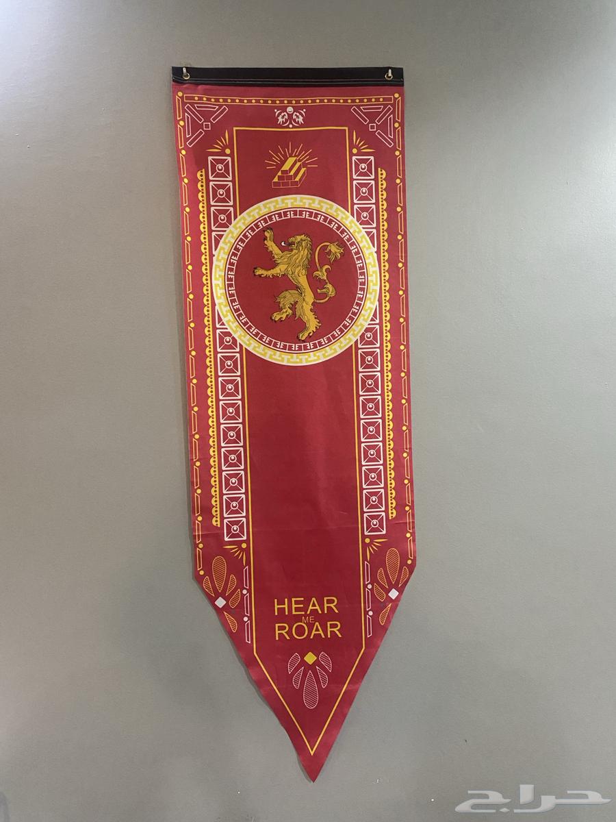 شعارات الثرونز ( ستارك   لانيستر ) وسيوف (تانجيرو  جون سنو)64495515839873111