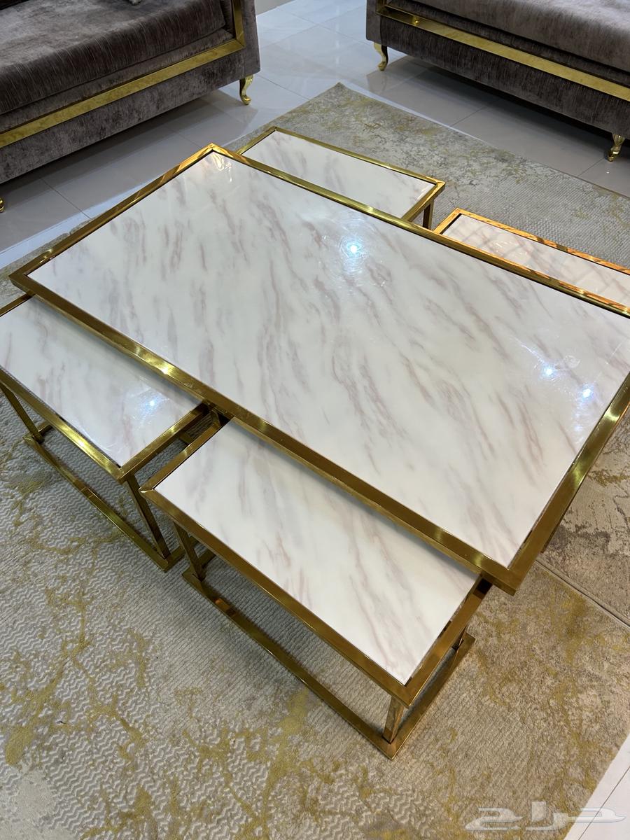 طاولات خدمه   مدخل ستيل ذهبي64499507606273112