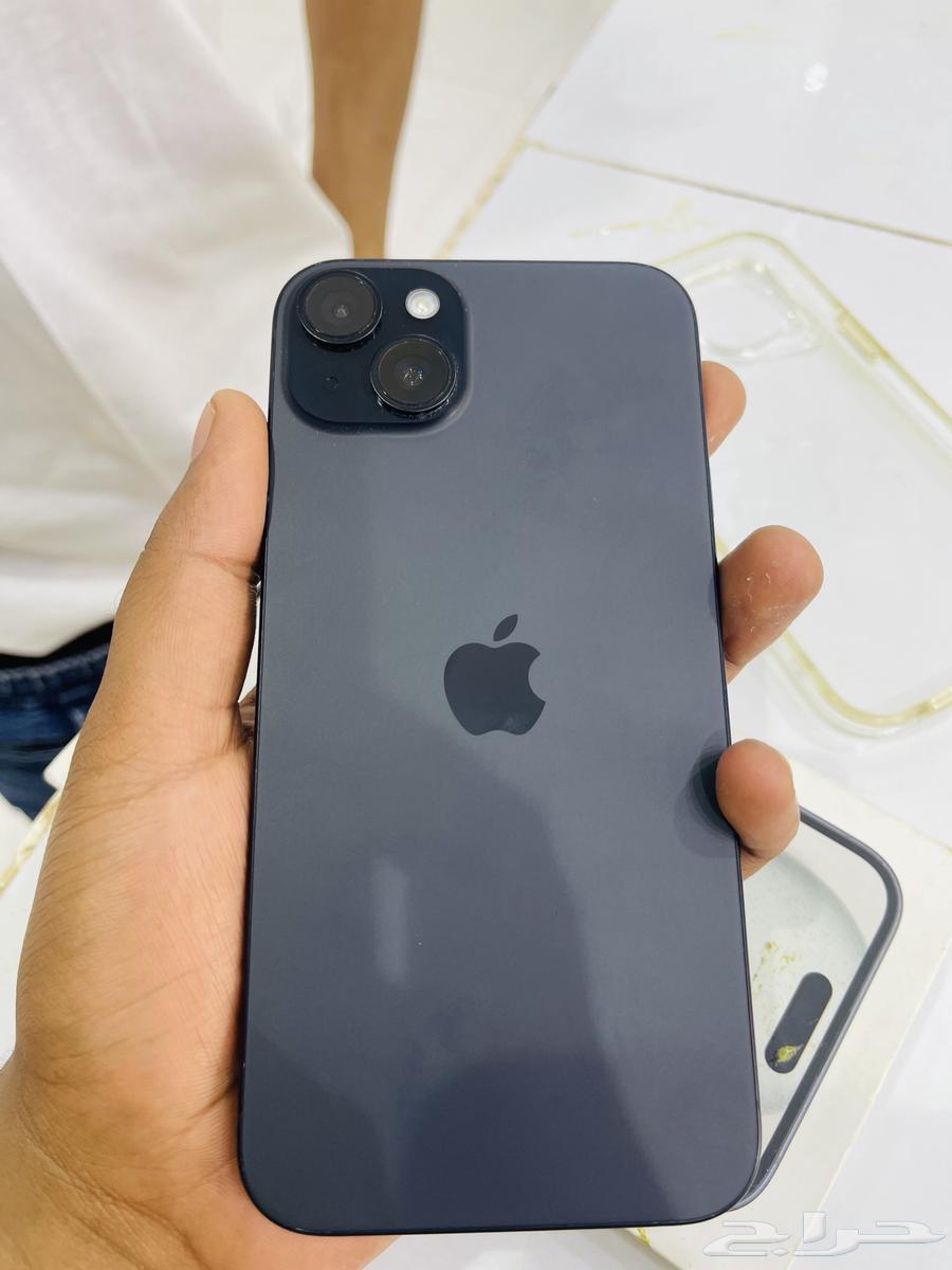 آيفون 15 بلوس 128 مستخدم 8 أشهر مع كابل64496392063874113