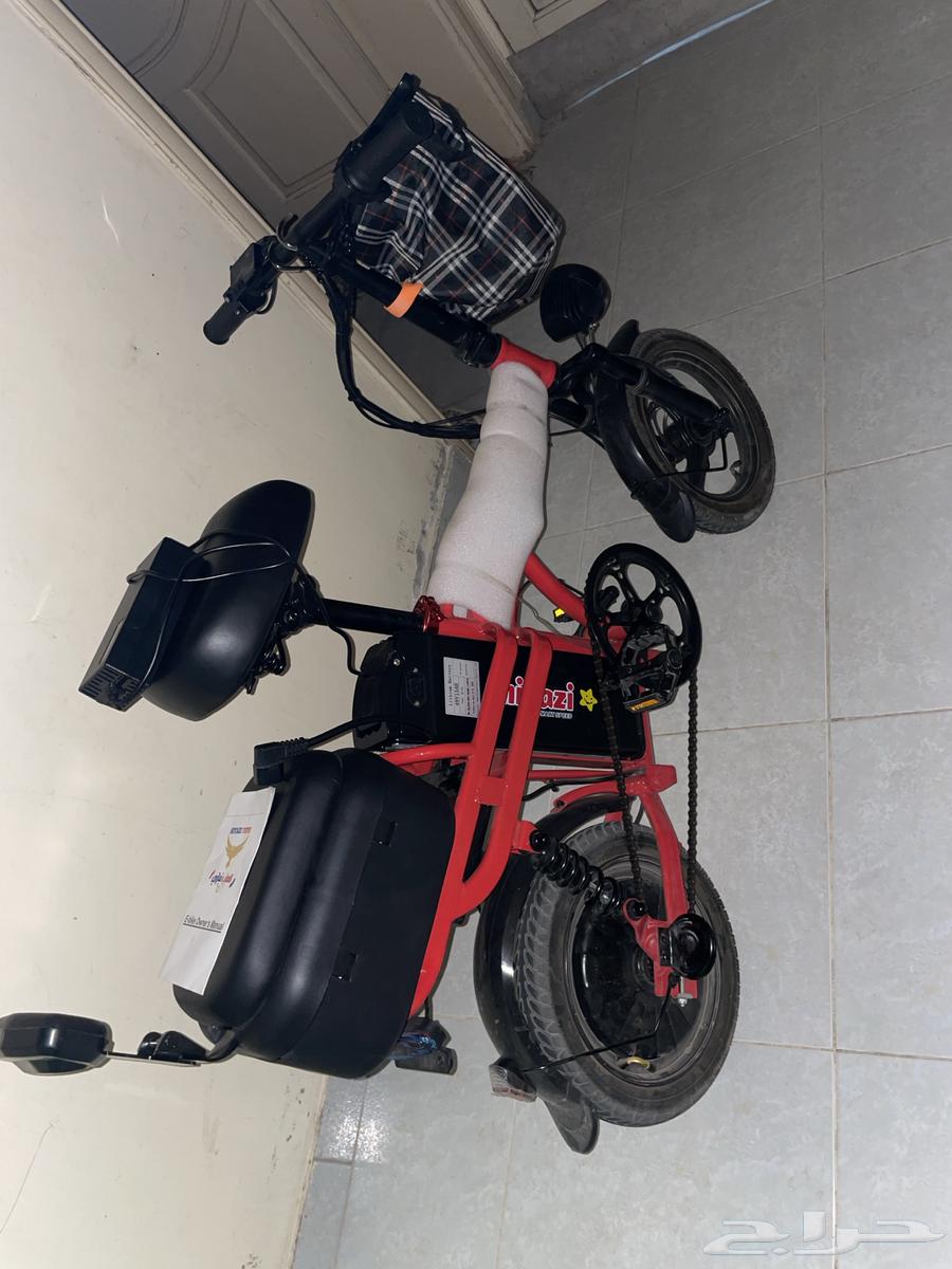 دراجة كهربائية. استعمال أسبوع فقط جديد من شركة نيازي64501636366211112