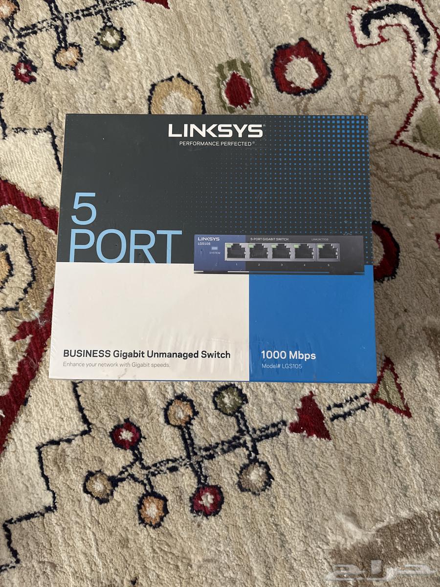 MSRM و Linksys 5 port للبيع64497979361538110