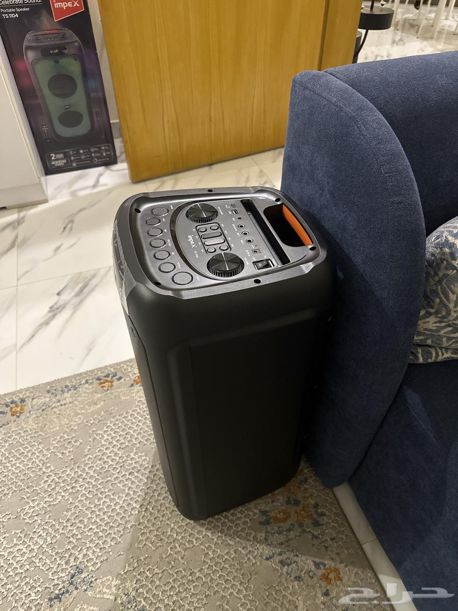 سماعة بلوتوث بقوة 4 الاف واط لم تستخدم بجميع ملحقاتها64500132164609111