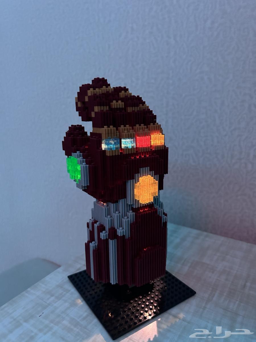 مجسم يد آيرون مان بإضاءة   حجم 20 سم64500229446915110