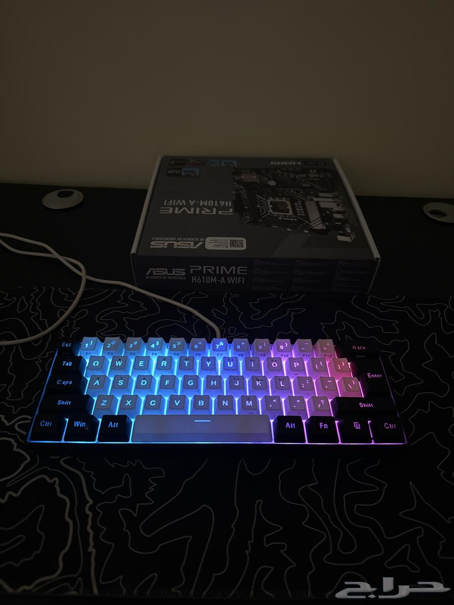 كيبورد قيمنق ب عده انوار للازرار   الكيبورد استجابته كويسه64496392072194110