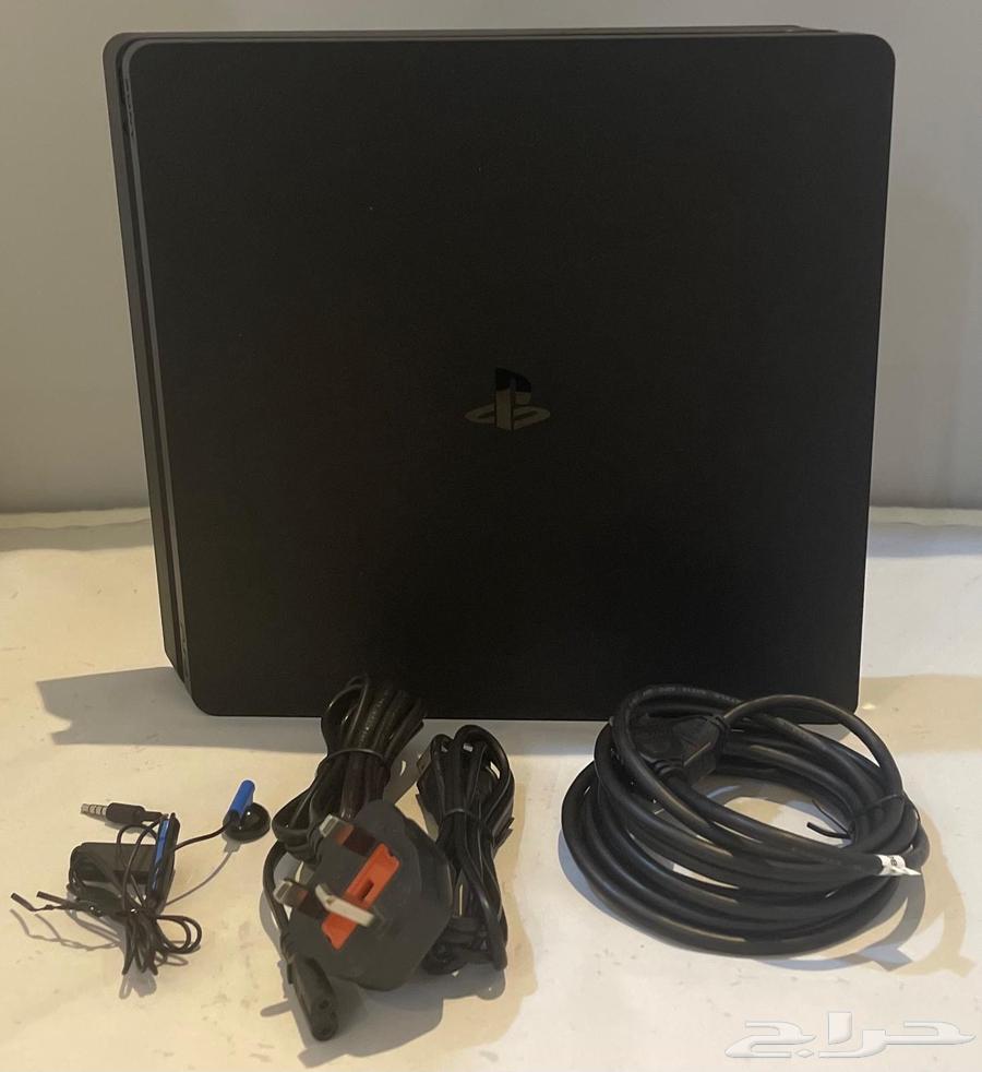 بلايستيشن 4 slim مع 4 العاب ويد جديده64499842283266111