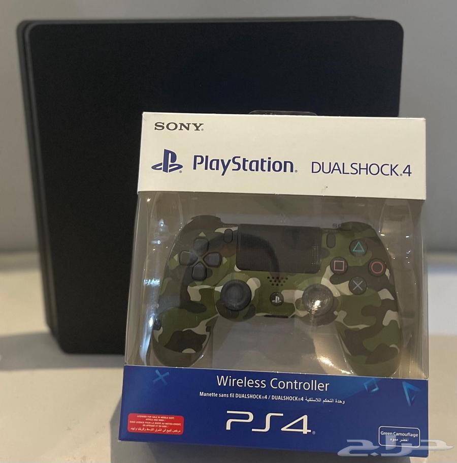 بلايستيشن 4 slim مع 4 العاب ويد جديده64499842283266113
