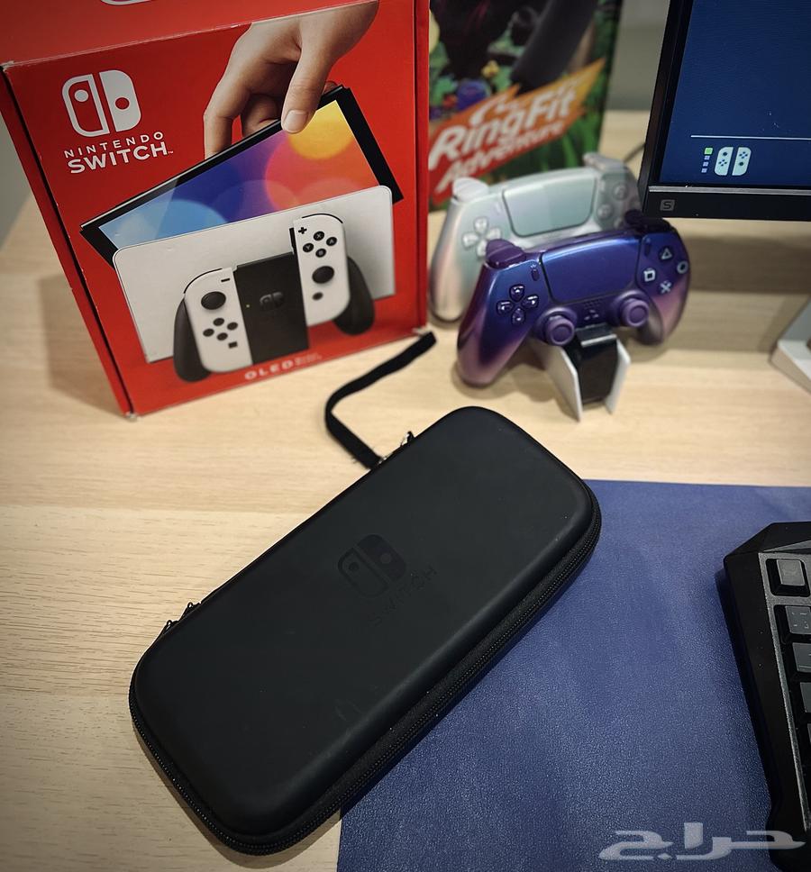 نتندوسويتش اولد ابيض nintendo switch oled64502720886787113