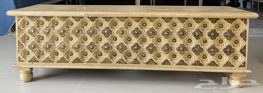 طاولة خشب ثقيل مزخرف شغل هندي64499479206403110