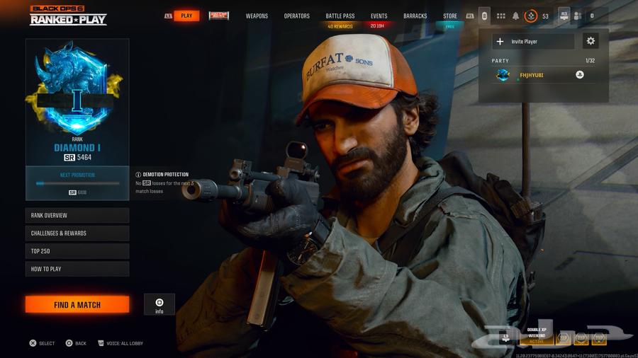 حساب دايموند سميرف64497234878211110