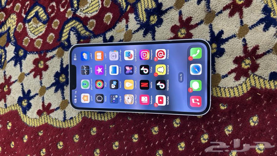 آيفون 13 خالي من العيوب استخدام 3 شهور64495789510018113