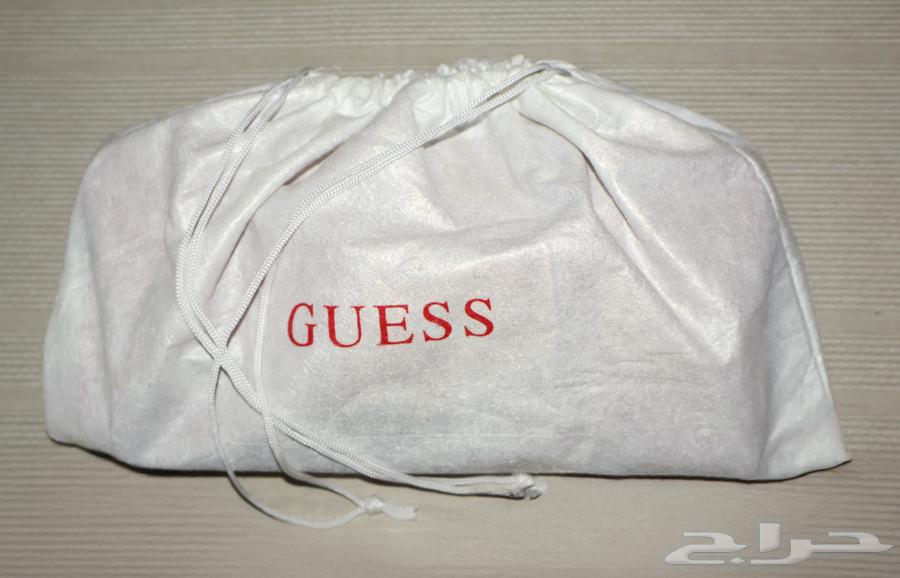 Guess Korry Patent Crossbody Clutch Bagشنطة64497827667075114
