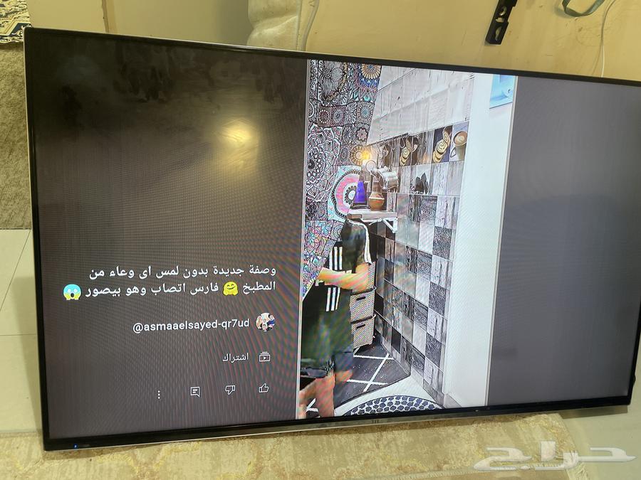 بلازما 65 بوصه نظيف بدون ريموت عاديه ماركة TlT64496078161153111